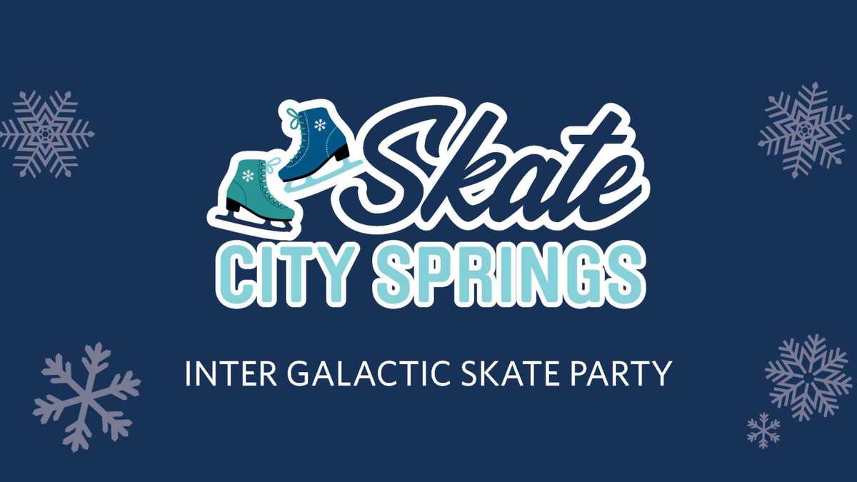 Intergalactic Skate Party at Skate City Springs, January 3
