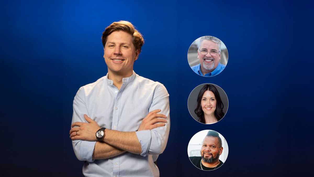 Host Joel Byars, with comedians Big Rich Brock, Erica Benefield, and Mookie G