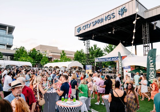 Food That Rocks at City Springs