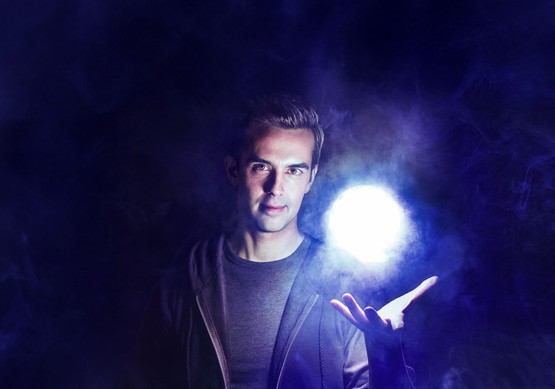 Michael Carbonaro, in a promo photo for Wonderboy